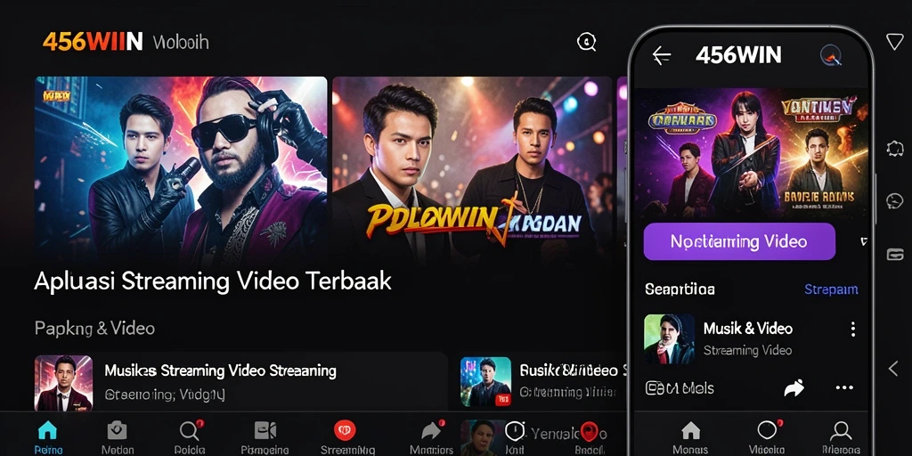 Tampilan antarmuka aplikasi 456WIN yang user-friendly dan menarik.