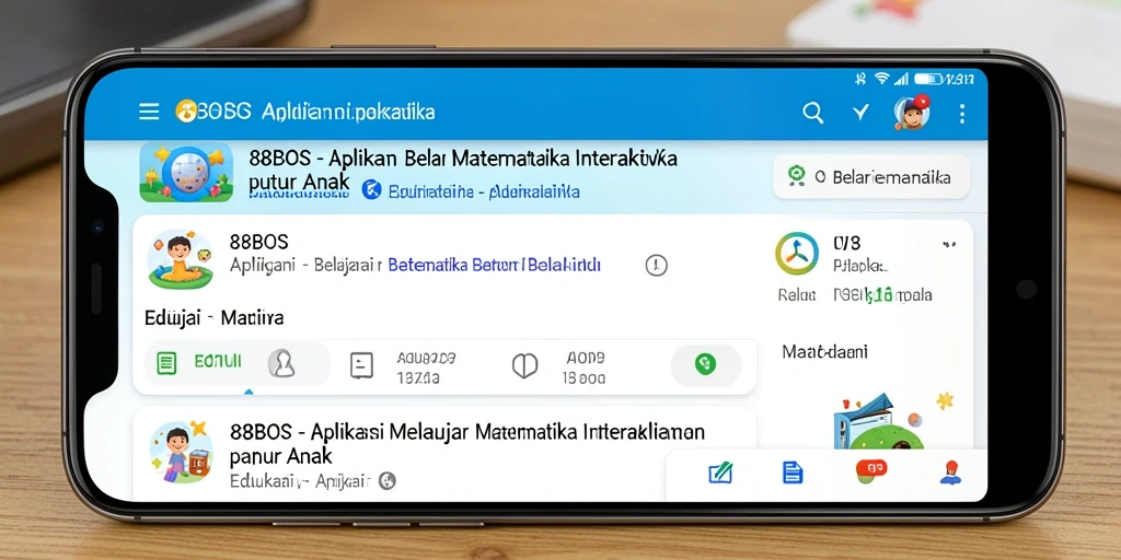 Tampilan antarmuka aplikasi 88BOS yang interaktif dan menarik.