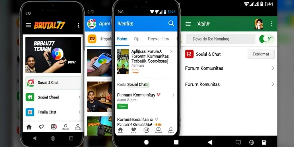 Antarmuka user-friendly dari BRUTAL77