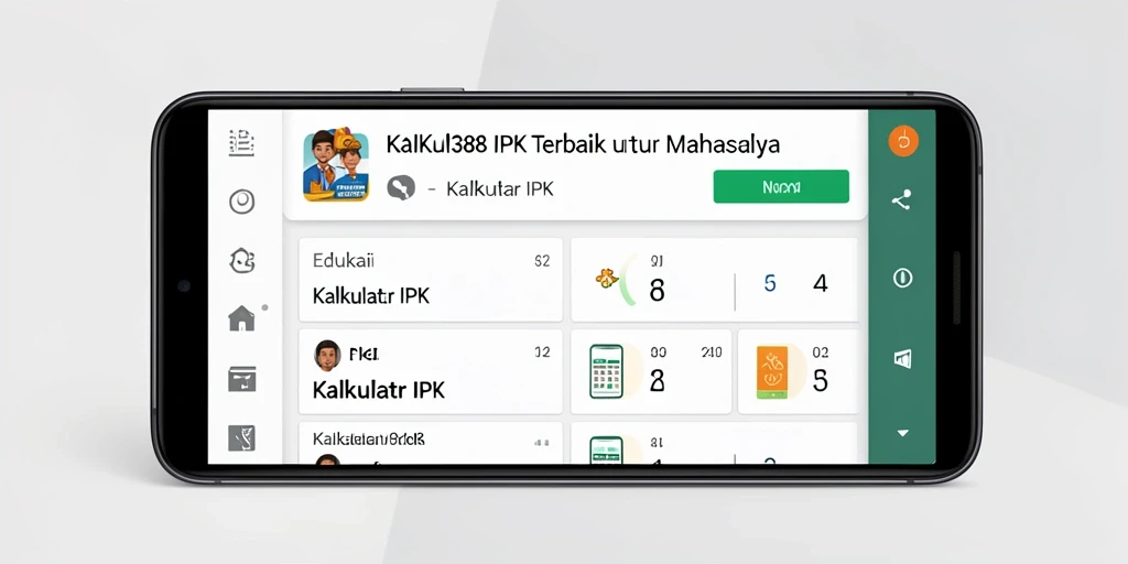 Antarmuka JAYA388 yang modern dan intuitif untuk Kalkulator IPK.