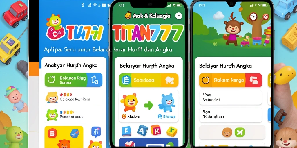 Antarmuka pengguna yang ramah dan interaktif pada TITAN777.
