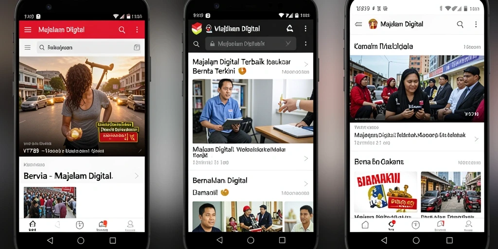 Tampilan antarmuka pengguna VT789 yang menarik dan informatif.